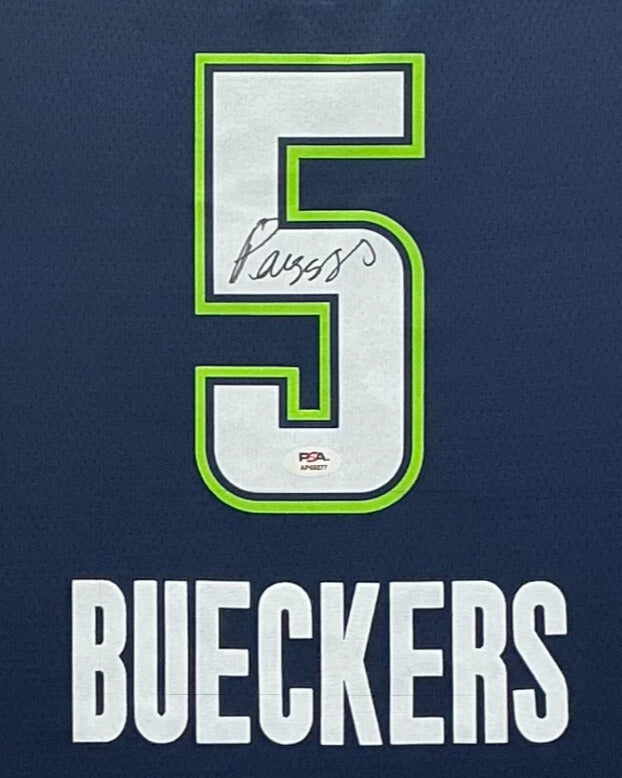 Dallas Wings Paige Bueckers Signed Jersey Framed