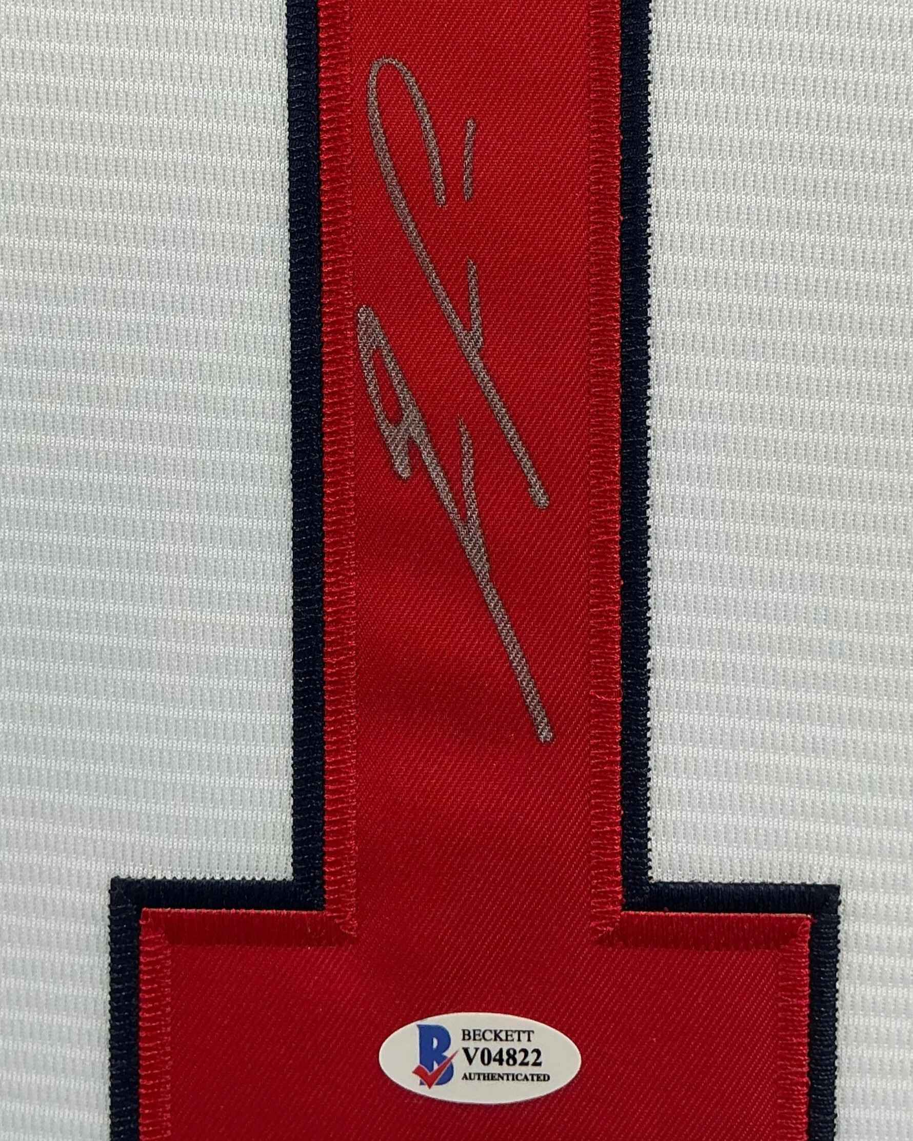 Atlanta Braves Ronald Acuna Jr Signed Jersey Framed