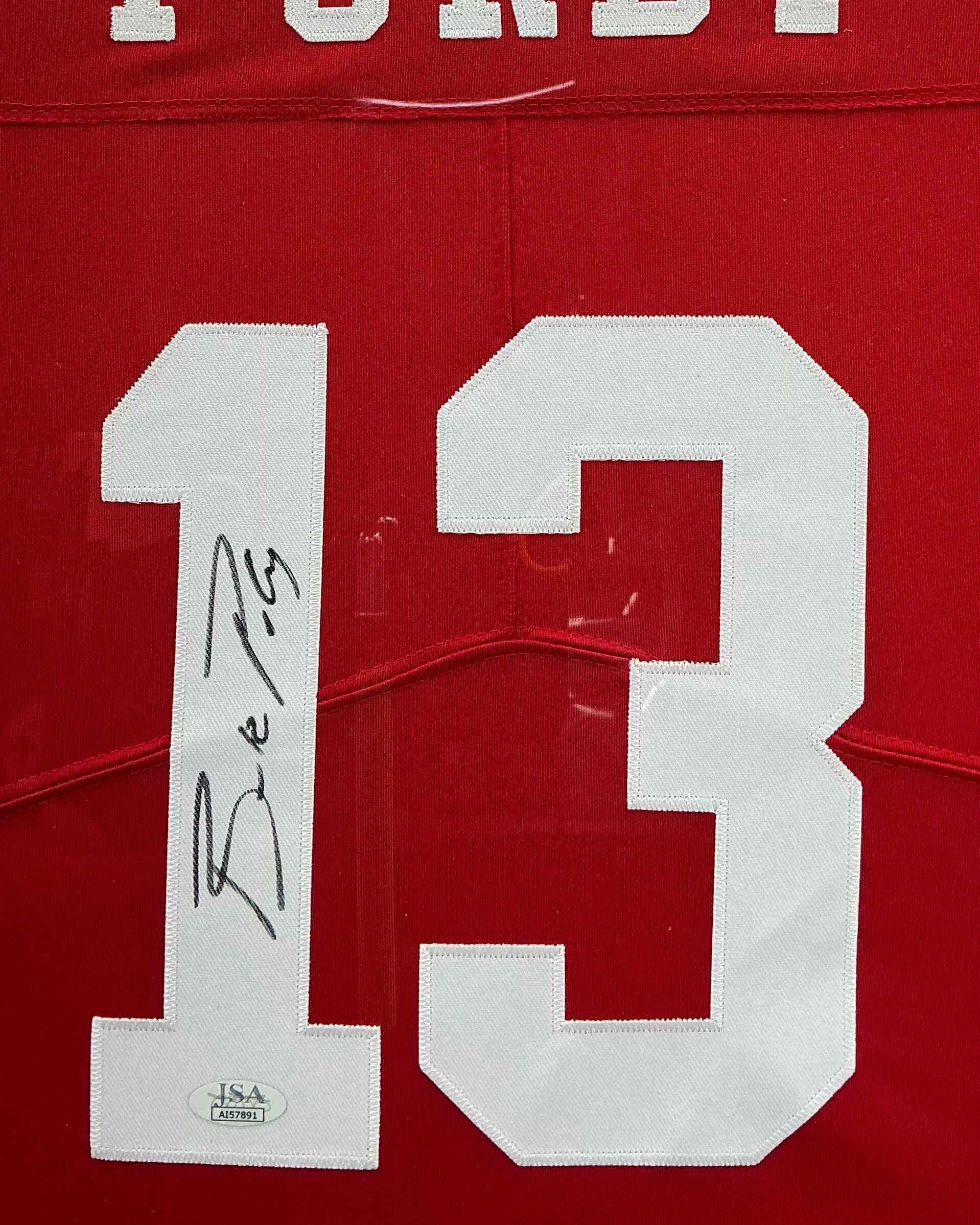 San Francisco 49ers Brock Purdy Signed Jersey Framed