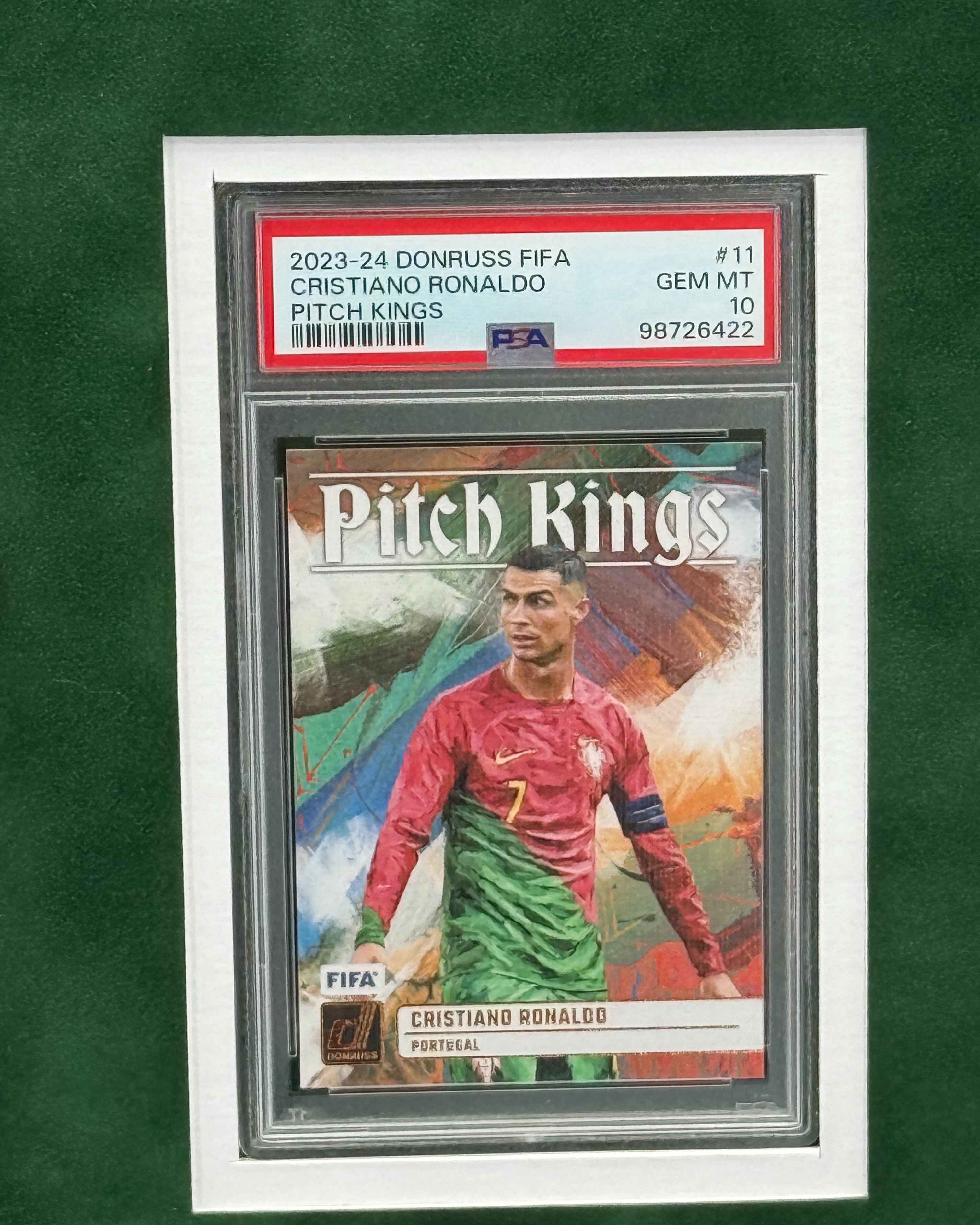 2022 World Cup Portugal Cristiano Ronaldo Signed Jersey Framed