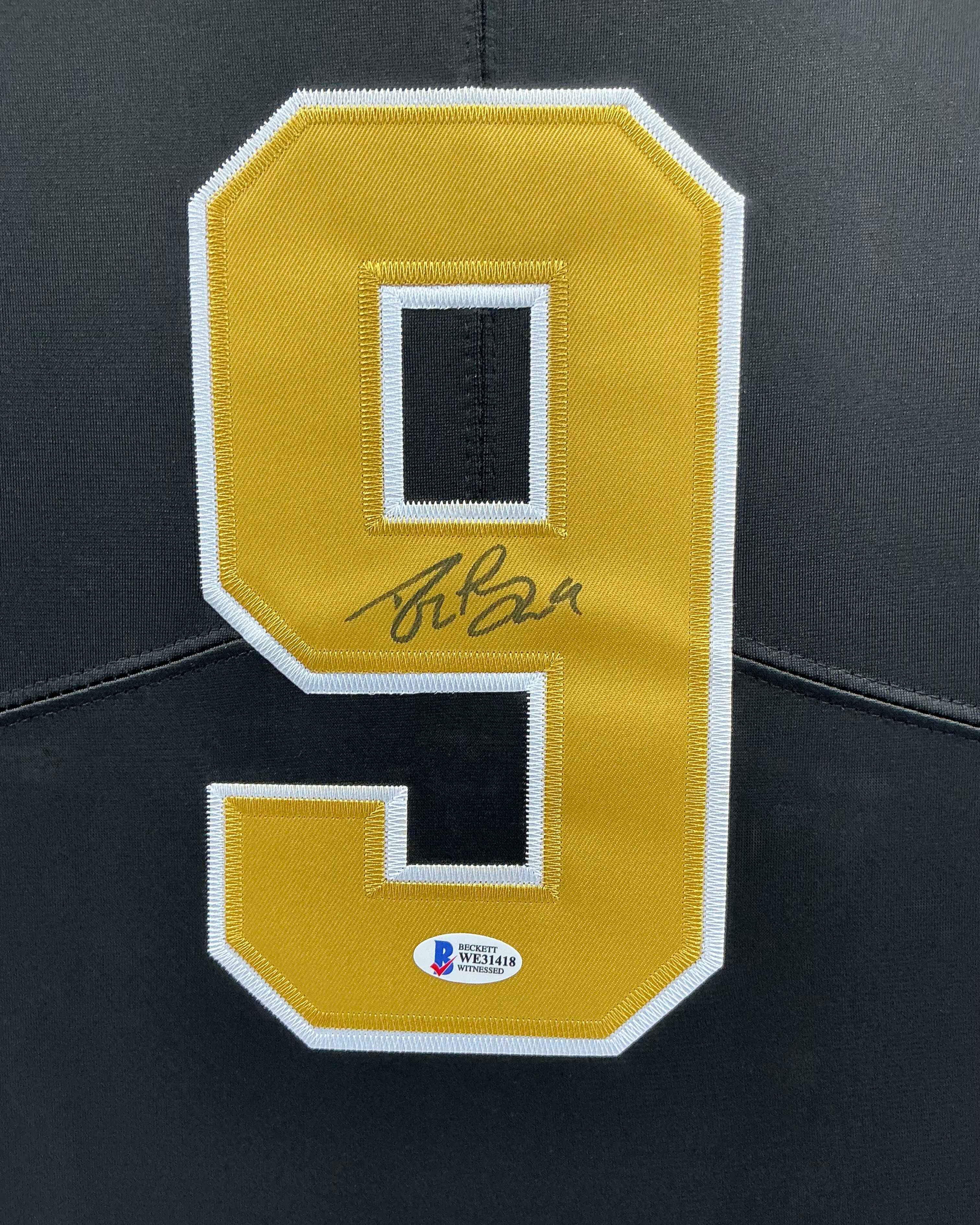 New Orleans Saints Drew Brees Signed Jersey Framed