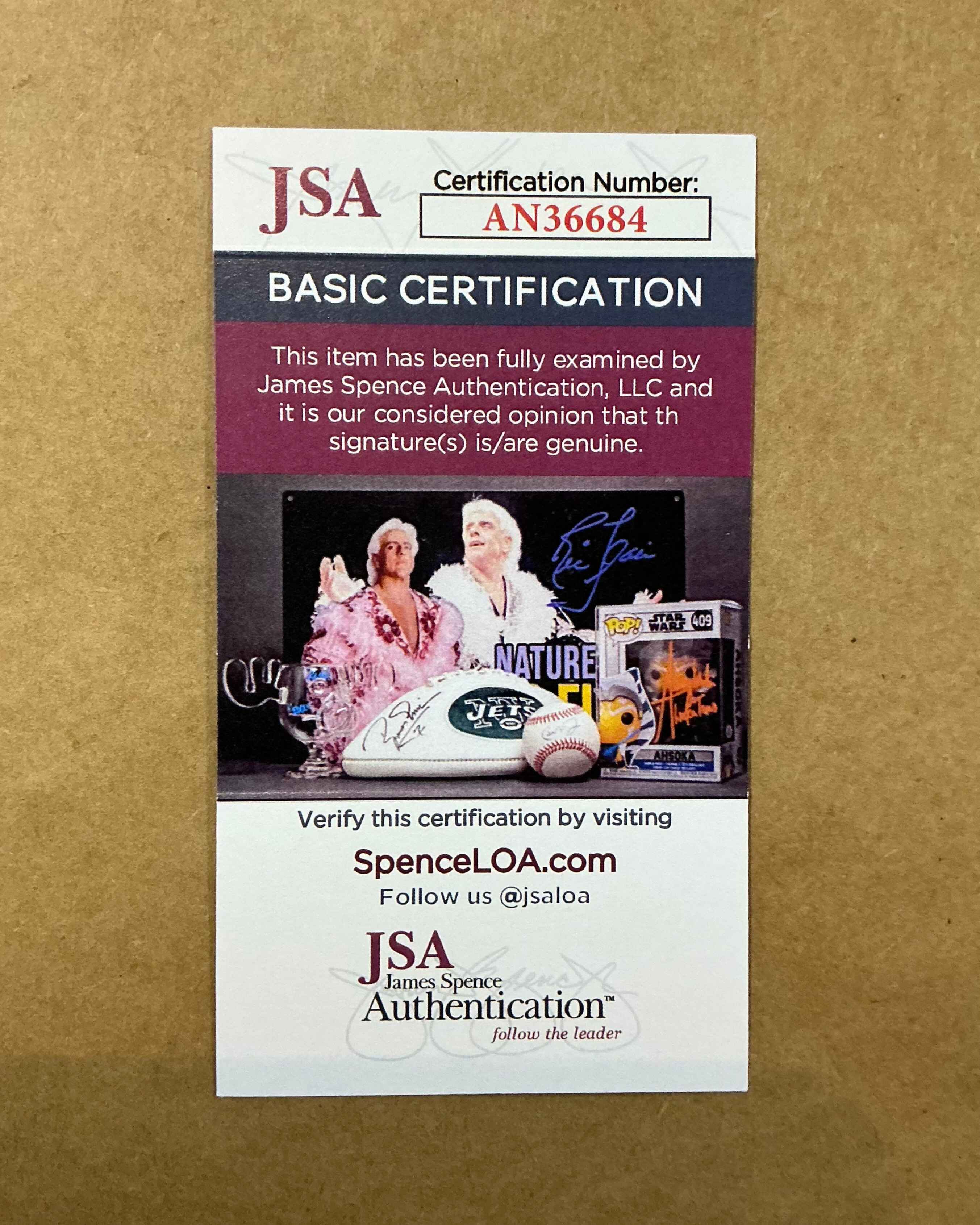 New York Giants Eli Manning Signed Jersey Framed