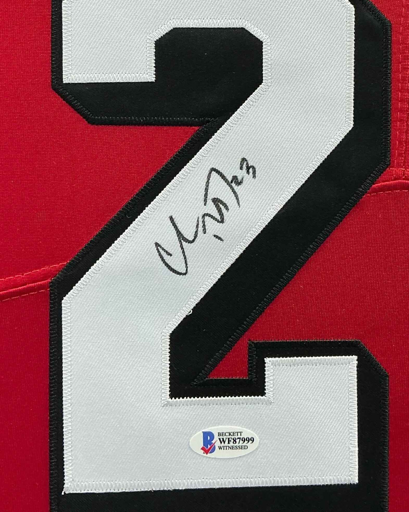 San Francisco 49ers Christian McCaffrey Signed Jersey Framed