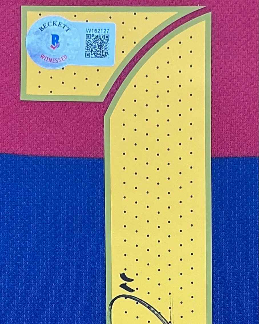 Barcelona Neymar Jr Signed Jersey Framed