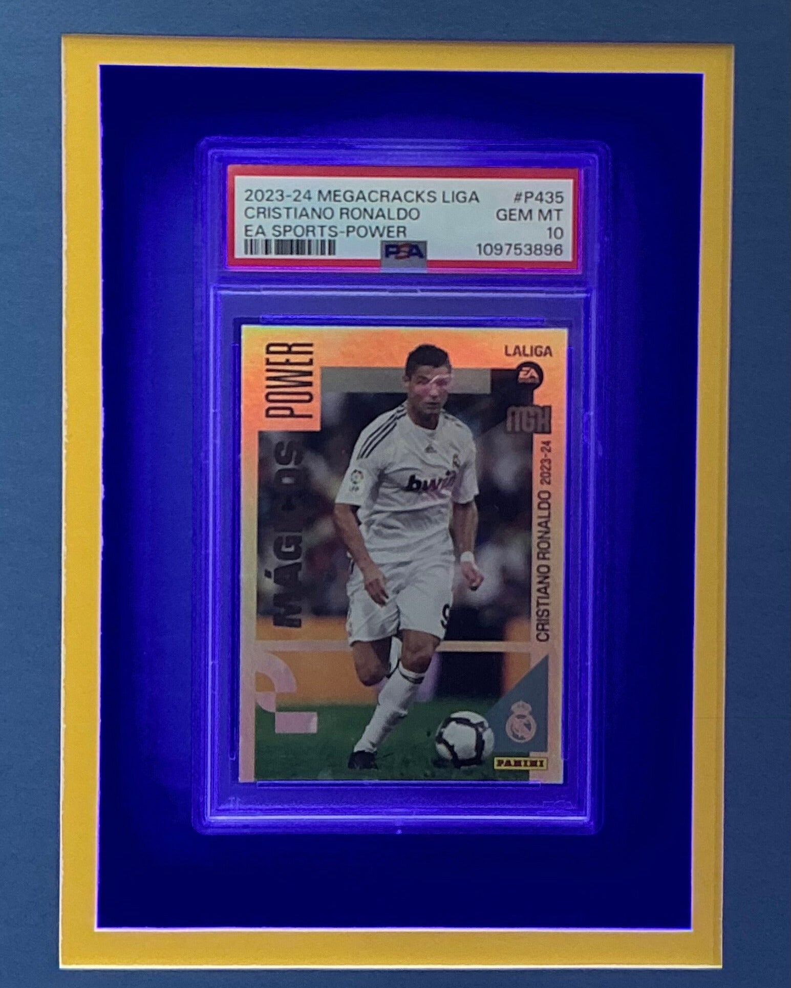 Real Madrid Cristiano Ronaldo Signed Jersey Framed