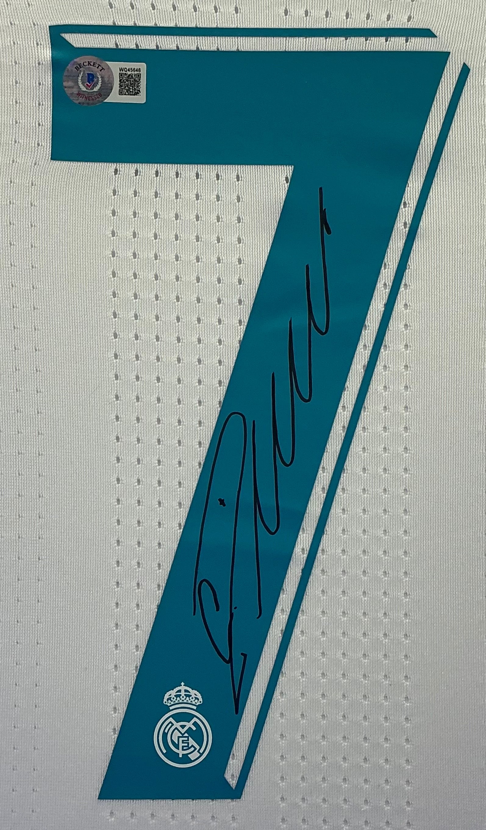 Real Madrid Cristiano Ronaldo Signed Jersey Framed