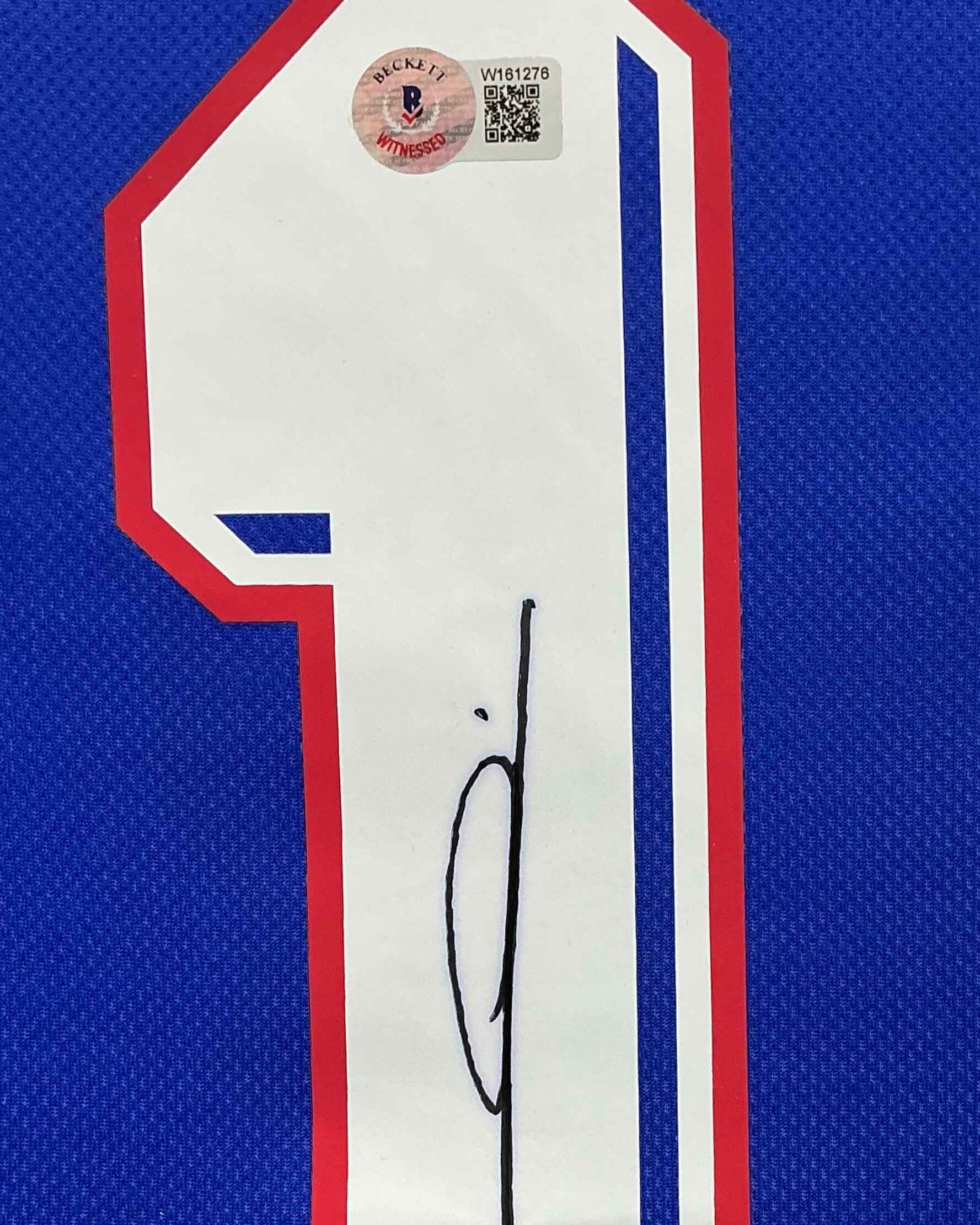 France 1998 Zinedine Zidane Signed Jersey Framed