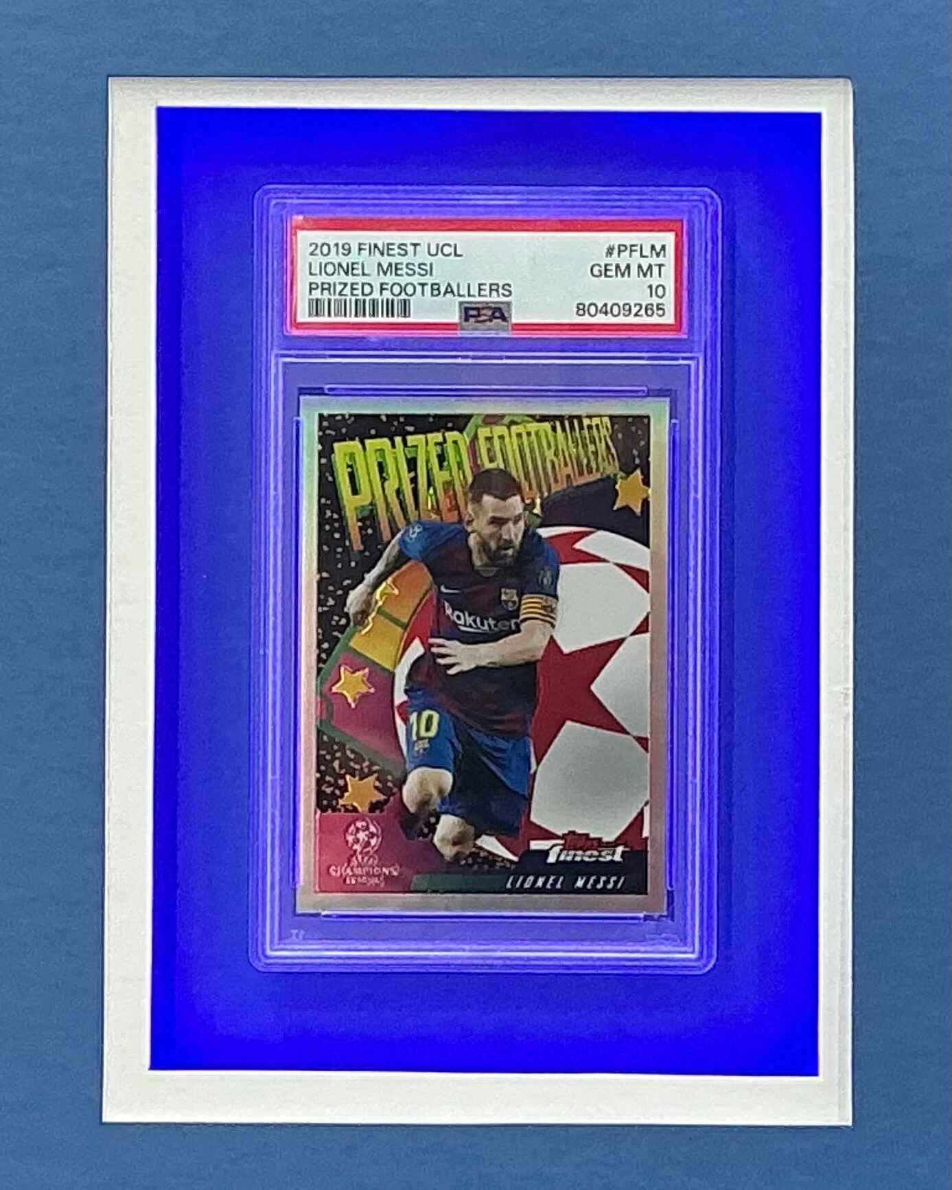 Barcelona Lionel Messi Signed Jersey Framed