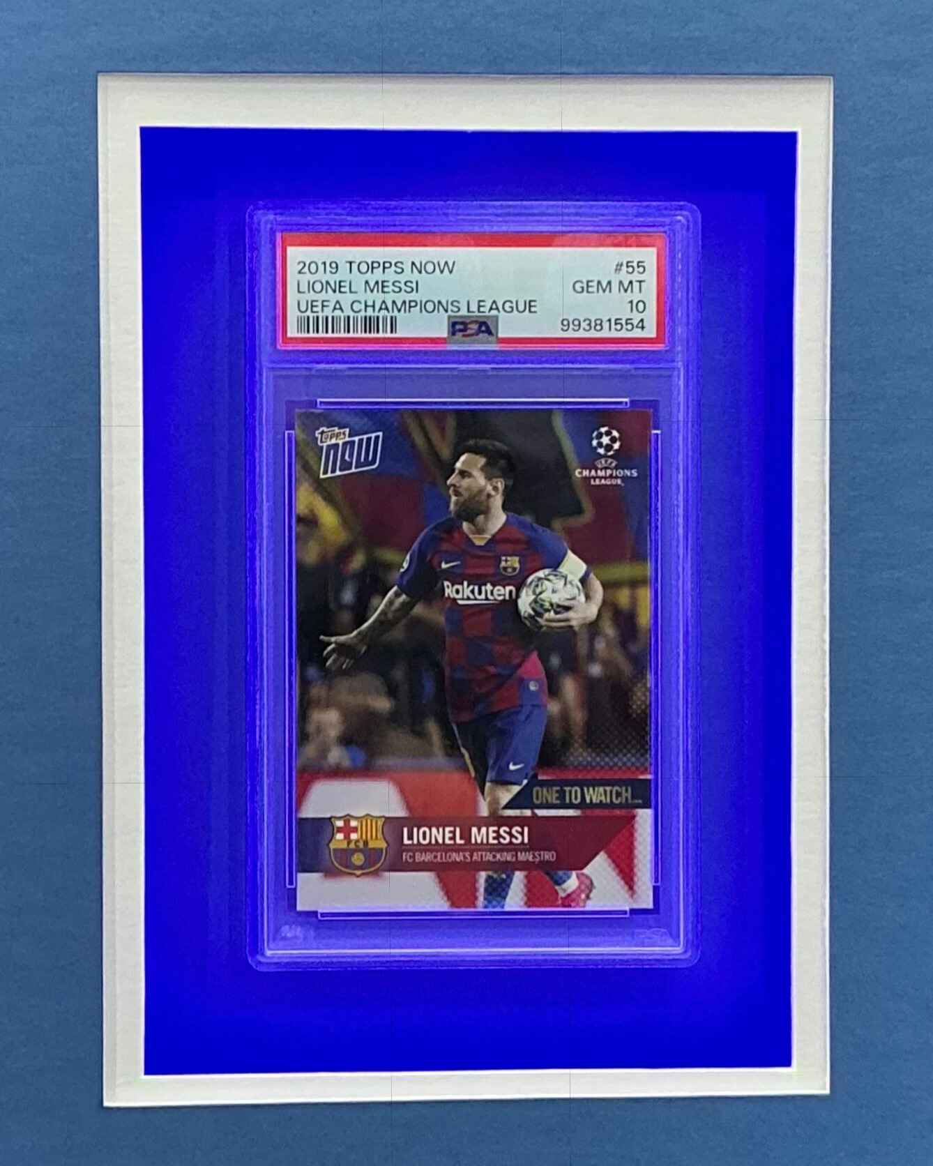 Barcelona Lionel Messi Signed Jersey Framed
