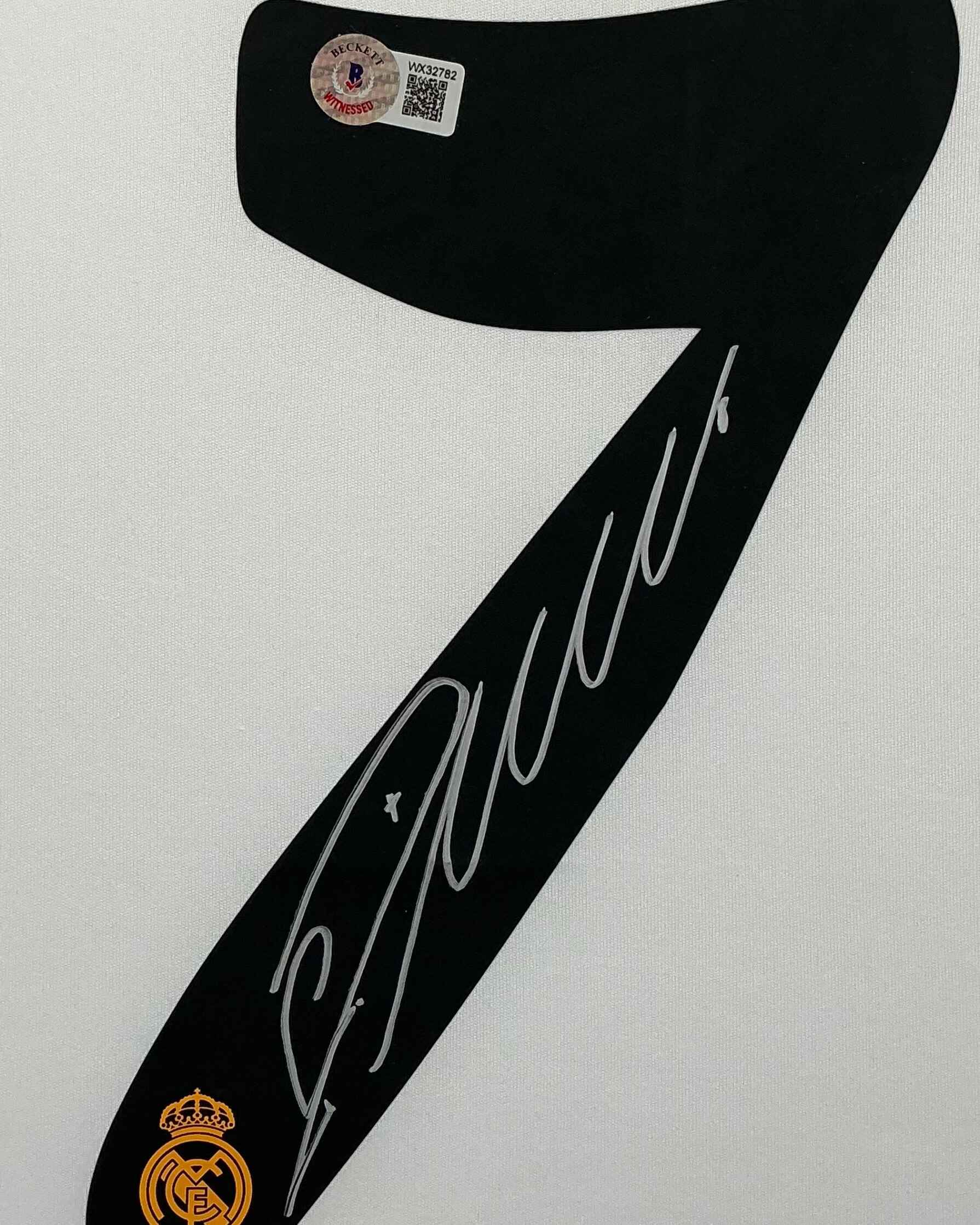 Real Madrid Cristiano Ronaldo Signed Jersey Framed