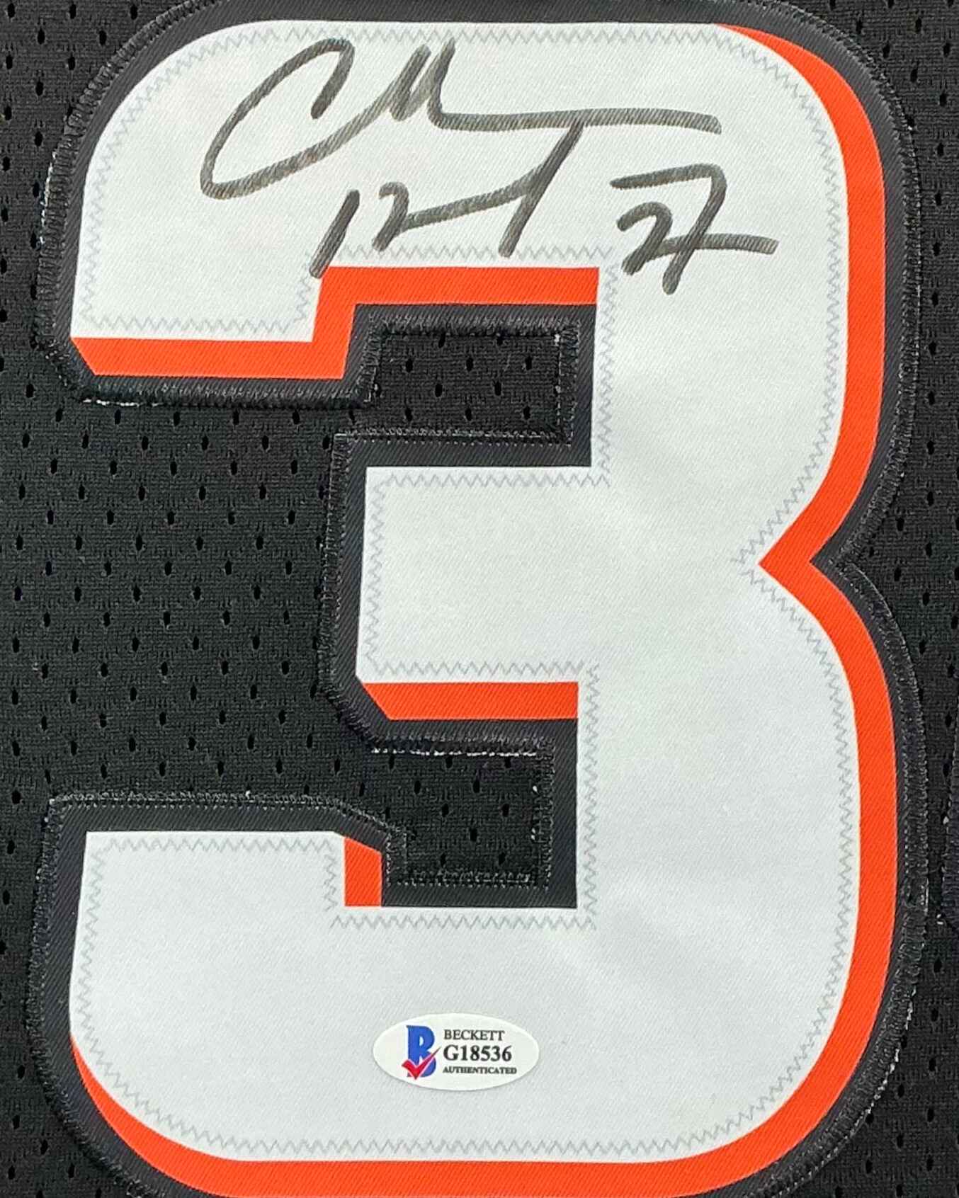 Phoenix Suns Charles Barkley Signed Jersey Framed