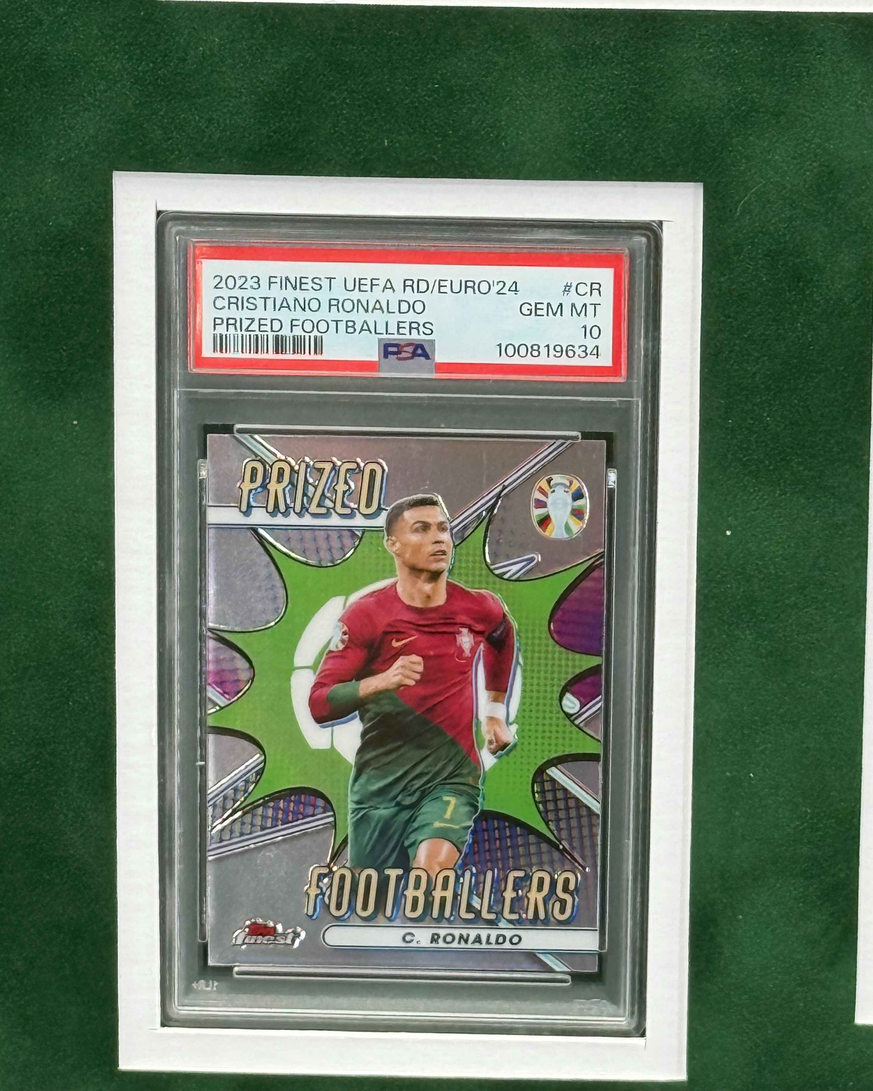 Portugal Cristiano Ronaldo Signed Jersey Framed