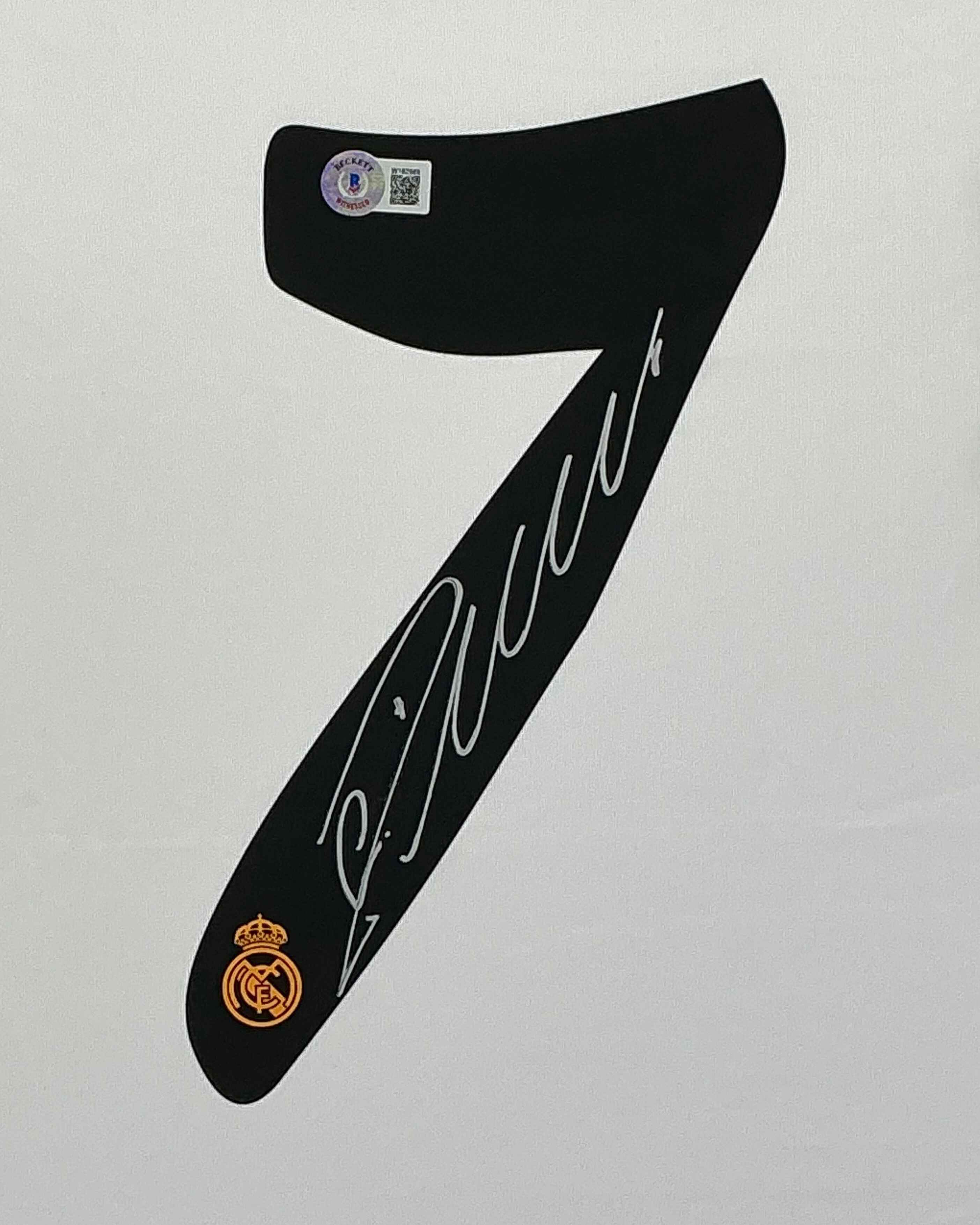 Real Madrid Cristiano Ronaldo Signed Jersey Framed