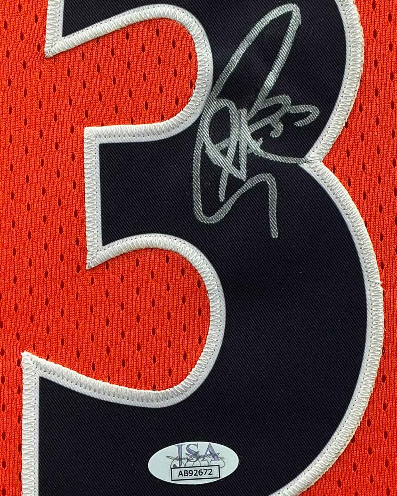 Golden State Warriors Stephen Curry Signed Jersey Framed