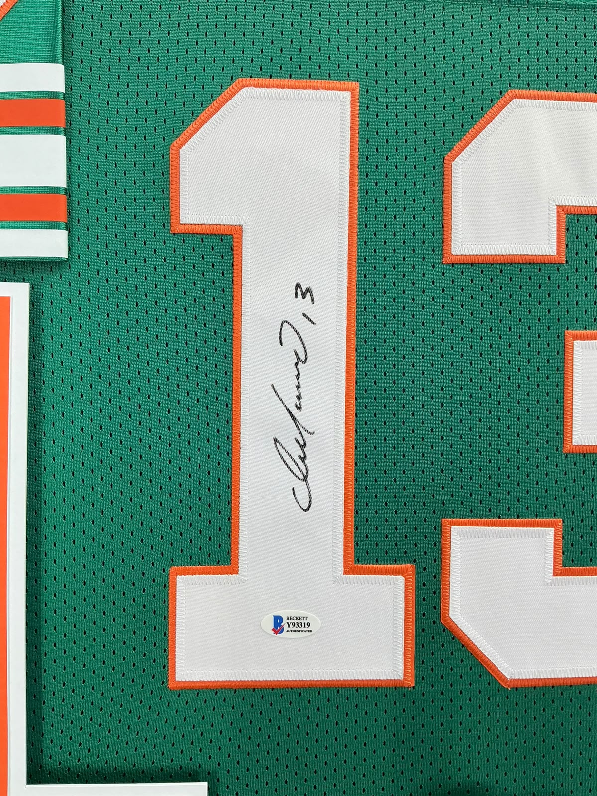 Dan Marino Signed Jersey Framed