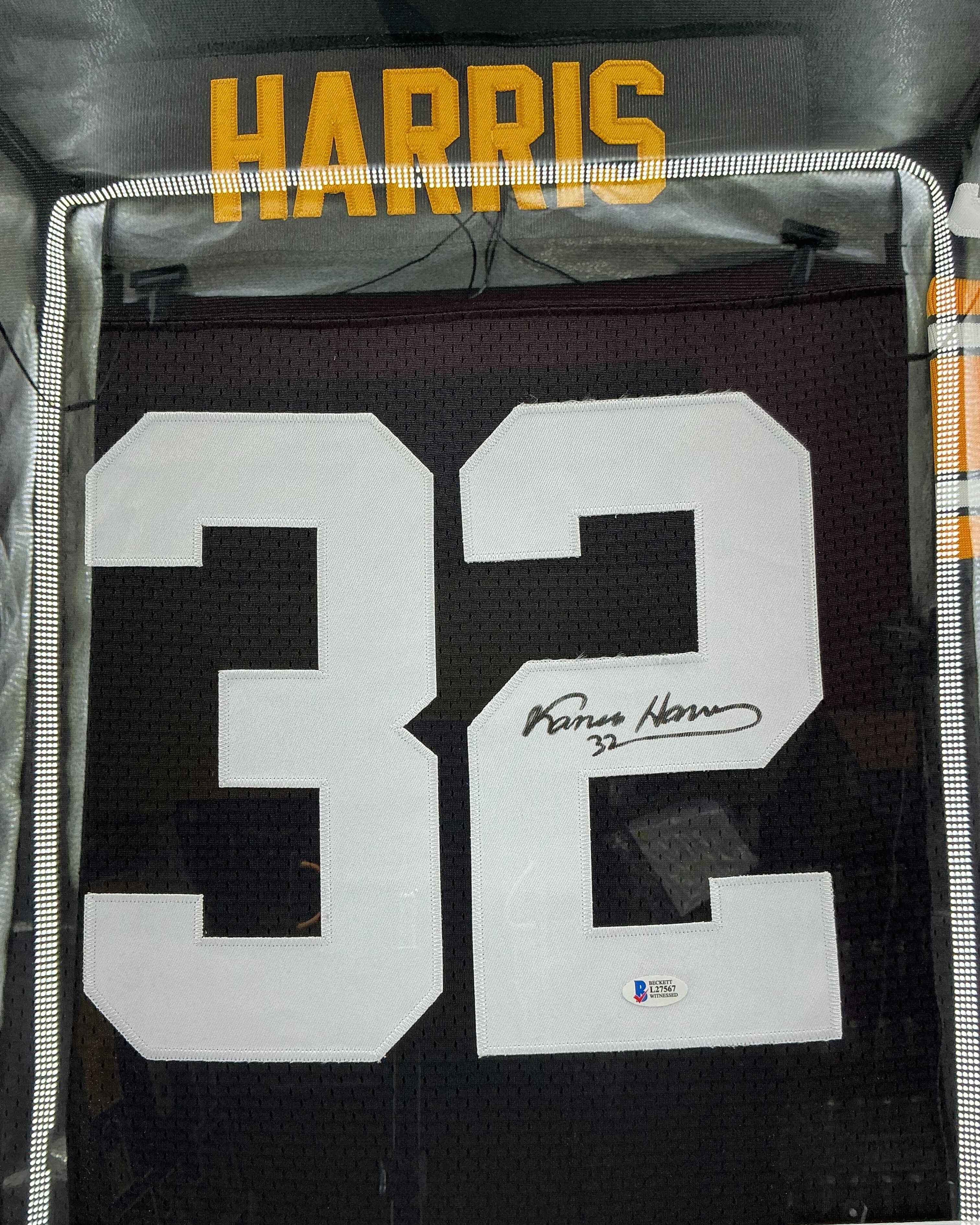 Pittsburgh Steelers Franco Harris Signed Jersey Framed