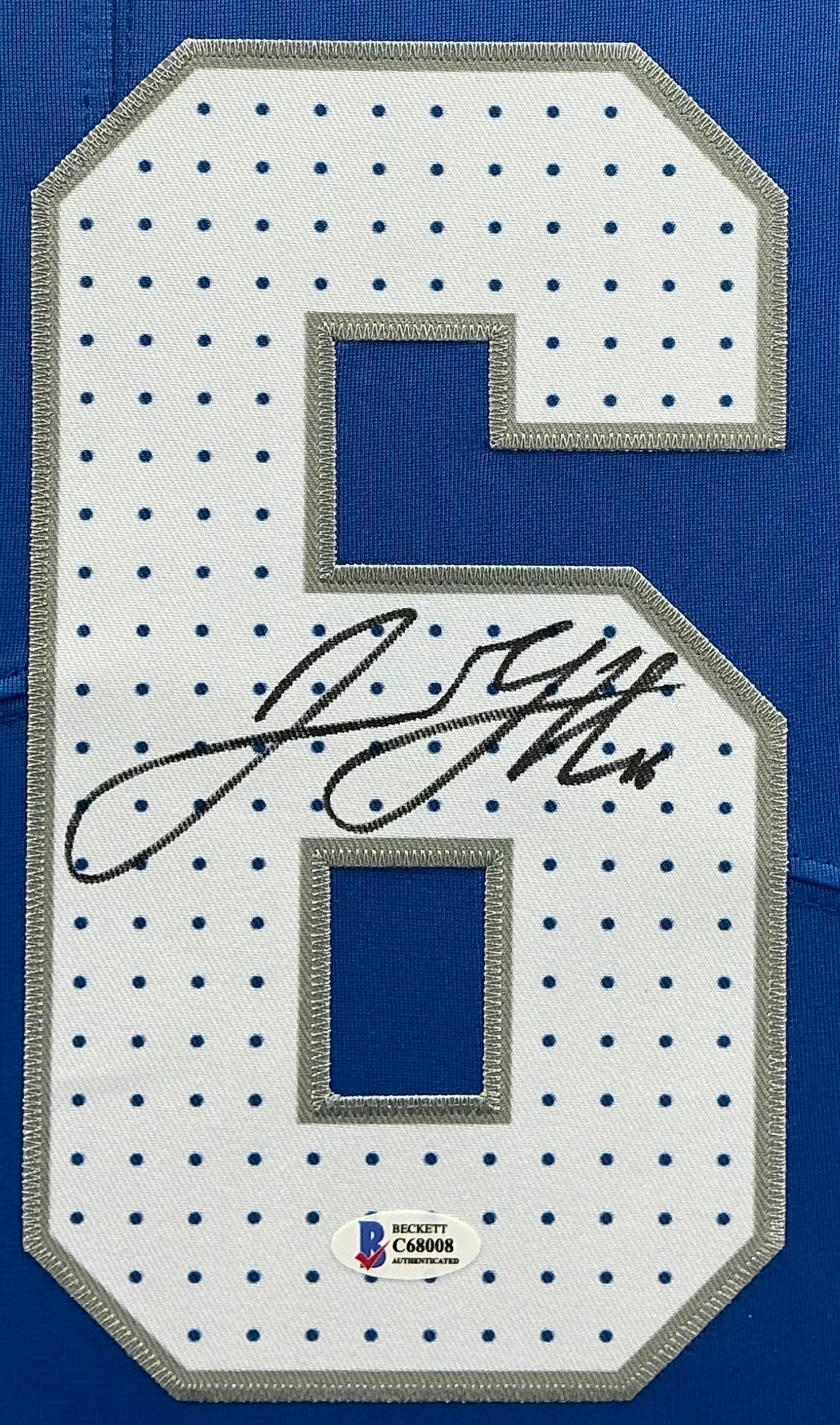 Detroit Lions Jared Goff Signed Jersey