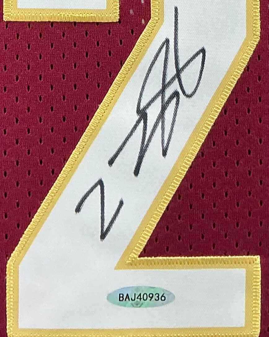 Cleveland Cavaliers LeBron James Signed Jersey Framed