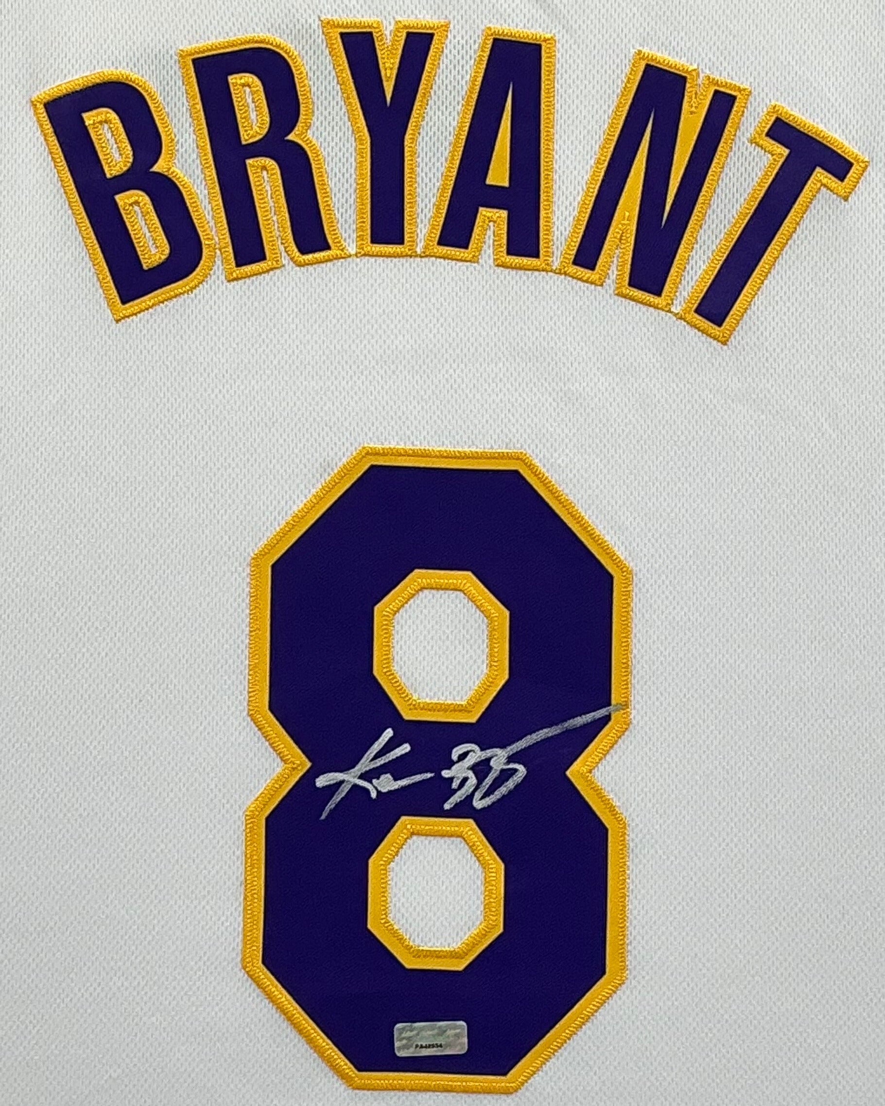 Los Angeles Lakers Kobe Bryant Signed Jersey Framed