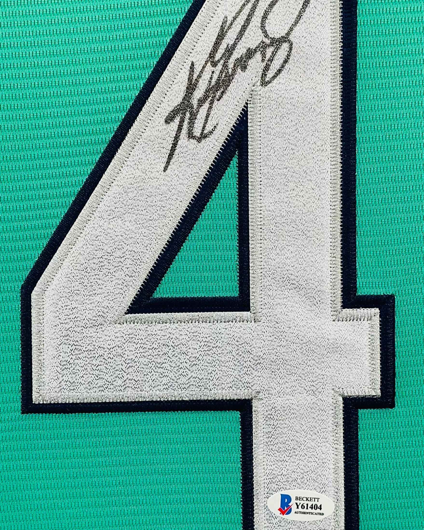 Seattle Mariners Ken Griffey Jr Signed Jersey Framed