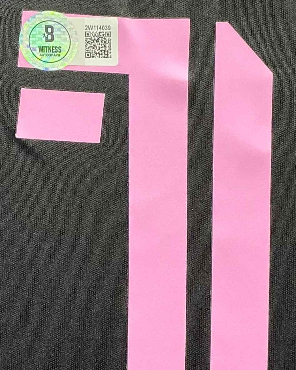 Inter Miami Lionel Messi Signed Jersey Framed