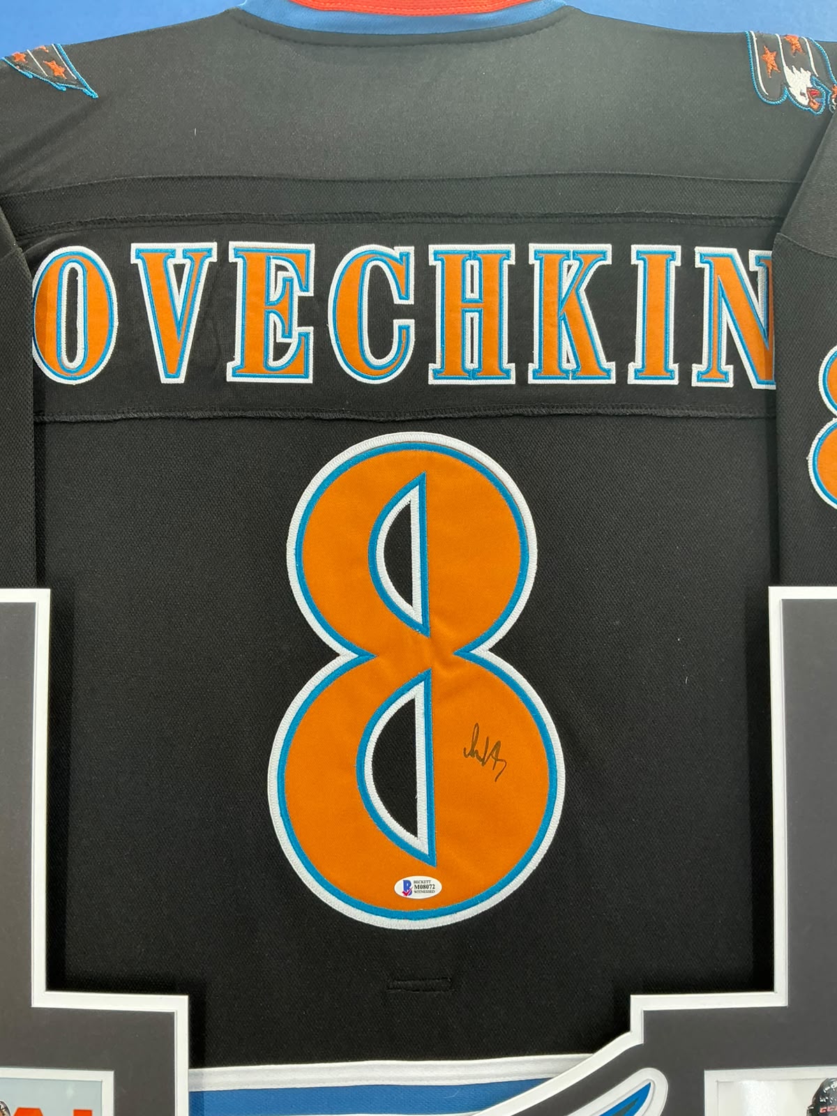Alexander Ovechkin Signed Jersey Framed