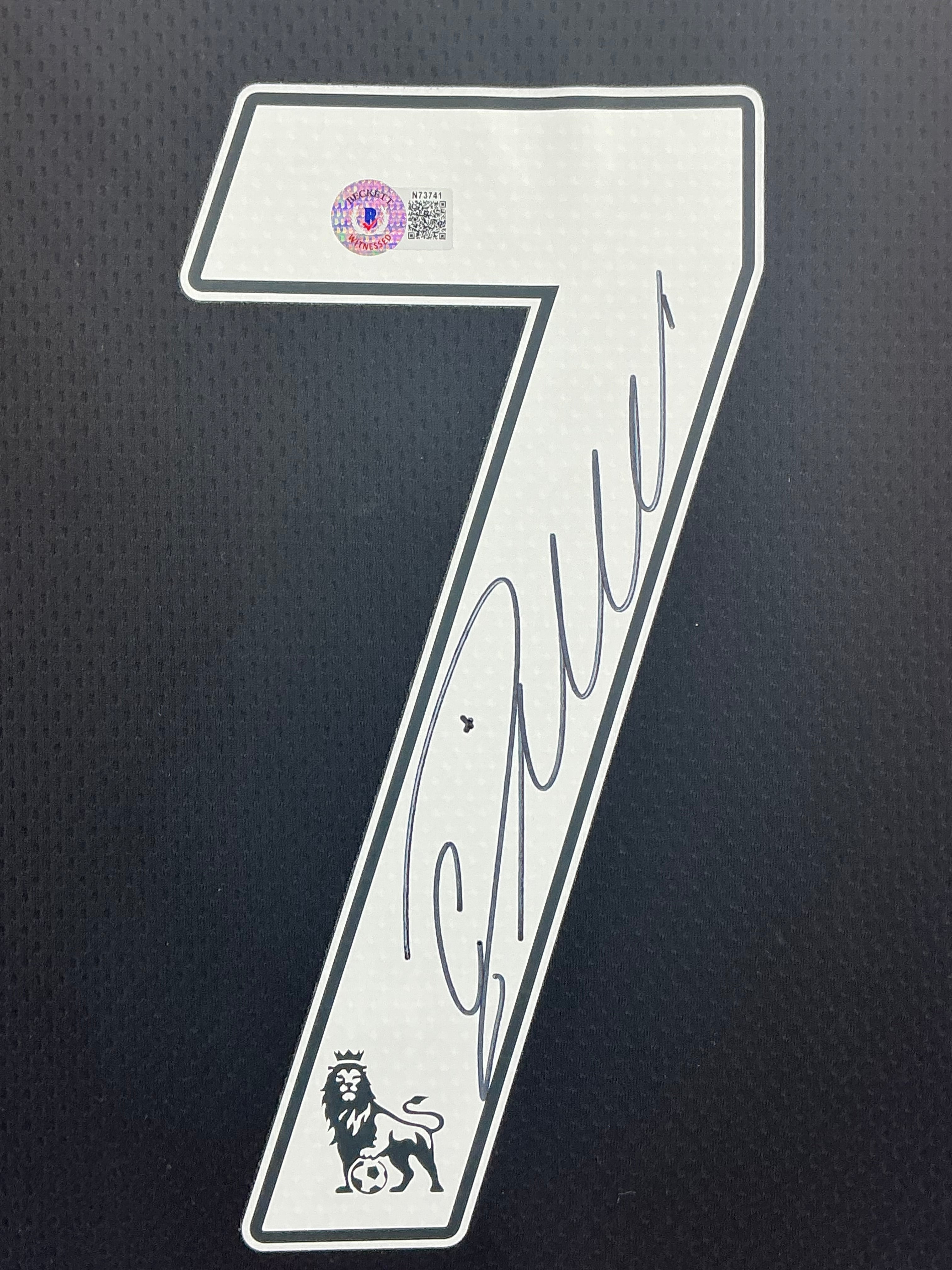 Manchester United Cristiano Ronaldo Signed Jersey Framed