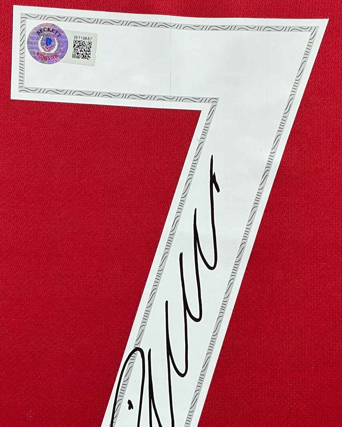 2016 Euro Cup Portugal Cristiano Ronaldo Signed Jersey Framed