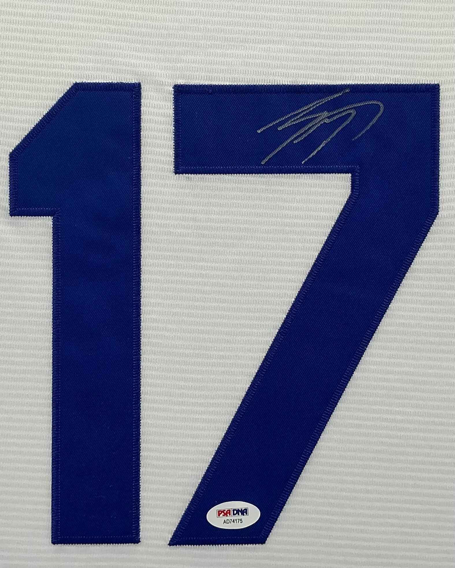 Los Angeles Dodgers Shohei Ohtani Signed Jersey Framed
